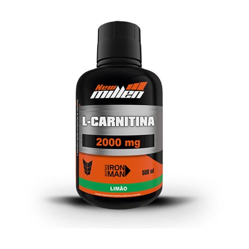 L- Carnitina 2000mg (500ml) New Millen - 4357