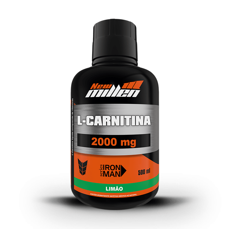 L-CARNITINA 2000mg (500ml) NEW MILLEN - 7898939079110