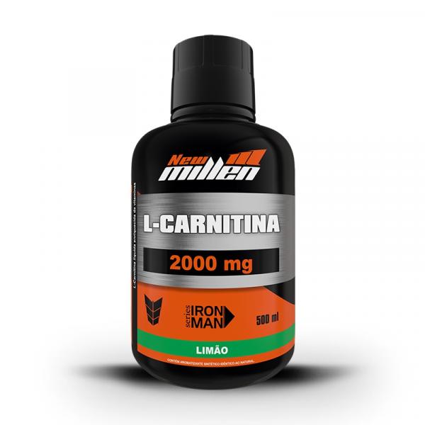 L-Carnitina 2.000mg 500ml New Millen- Limão