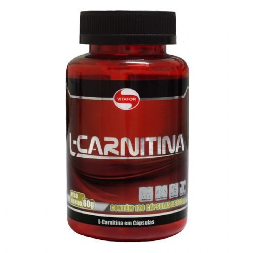 L-Carnitina - 120 Cápsulas - Vitafor