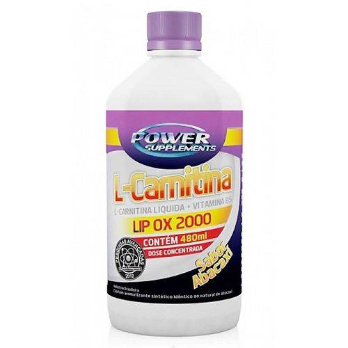 L-Carnitina 480ml - Power Supplements - Abacaxi