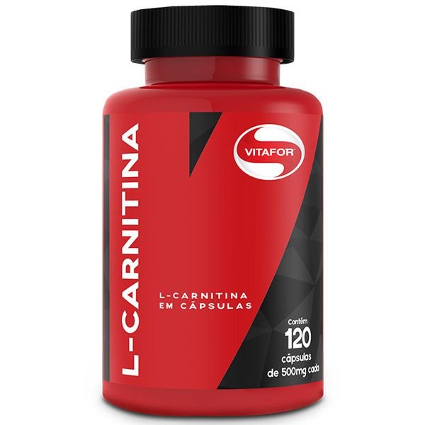 L-Carnitina 500mg 120 Cápsulas - Vitafor