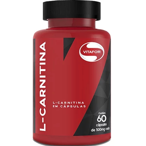 L-Carnitina 60 Cápsulas 500mg Vitafor