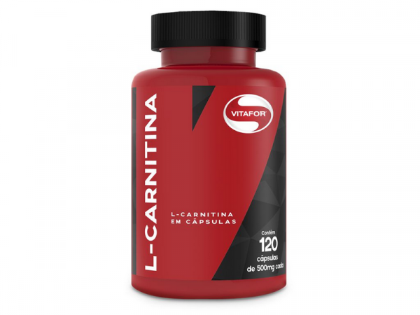 L-Carnitina em Pó Vitafor 120 Cápsulas