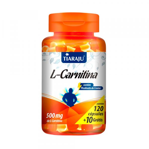 L-Carnitina - Tiaraju - 120+10 Cápsulas de 500mg