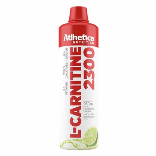 L-carnitine 2300 Limão 480ml Atlhetica