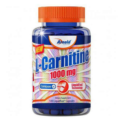L-Carnitine - Arnold Nutrition - 120 Cápsulas 1000mg