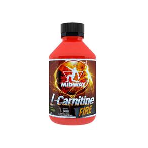 L-Carnitine Fire 240ml - Midway-Tangerina - Tangerina- 240 Ml