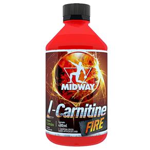 L-Carnitine Fire Midway Labs Tangerina - 480ml
