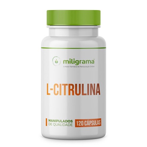 L-Citrulina 500Mg 120 Cápsulas