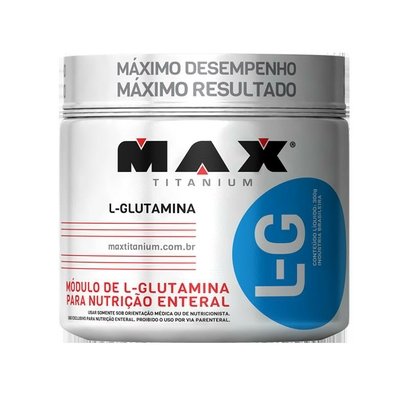 L - G 300G Max Titanium - Glutamina