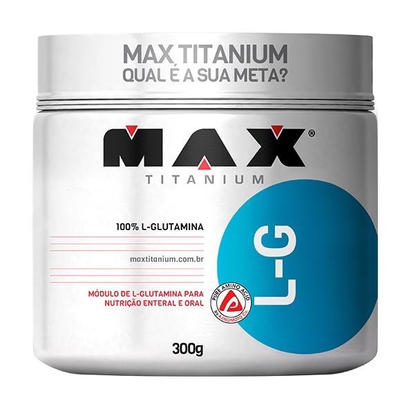 L-G Glutamina 300g - Max Titanium