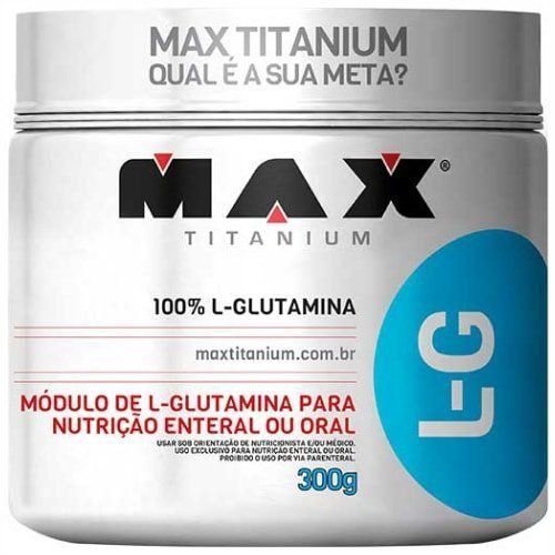 L-G Glutamina - 300g - Max Titanium