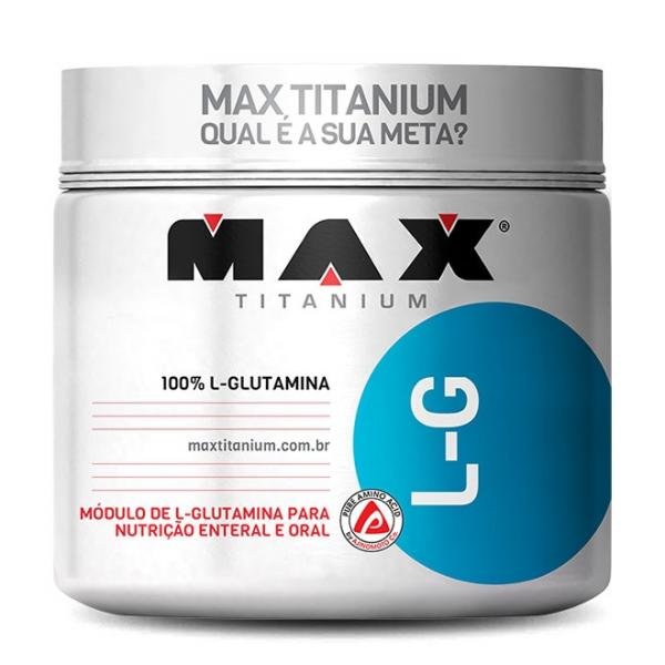 L-g Glutamina 300g - Max Titanium