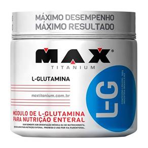 L-G Glutamina 150g Max Titanium - Sem Sabor - 150 G