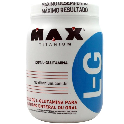 L-G Glutamina (600g) - Max Titanium