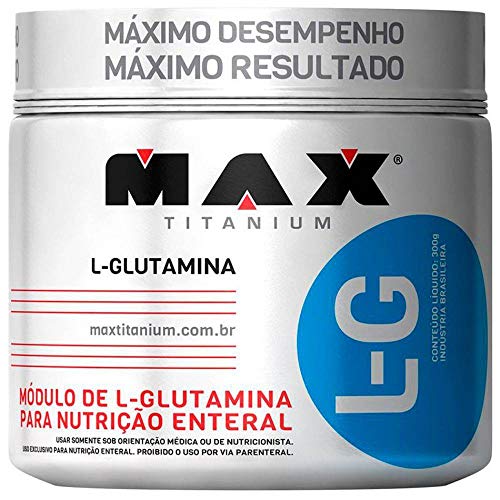 L-G Glutamina 600g - Max Titanium