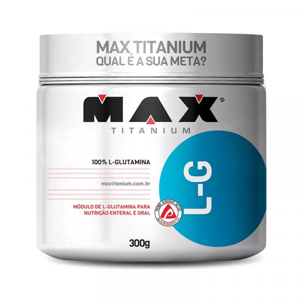 L-g L-glutamina 300g Max Titanium