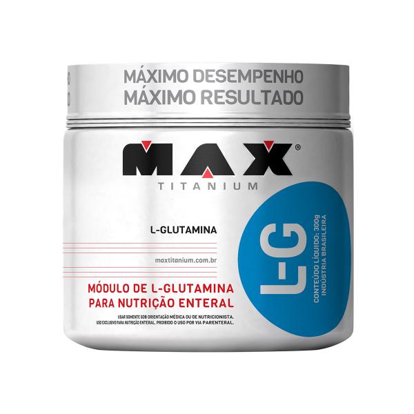 L-G L-Glutamina 300gr - Max Titanium
