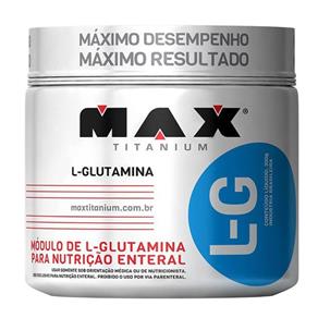 L-G (L-Glutamina) - Max Titanium - 300 G