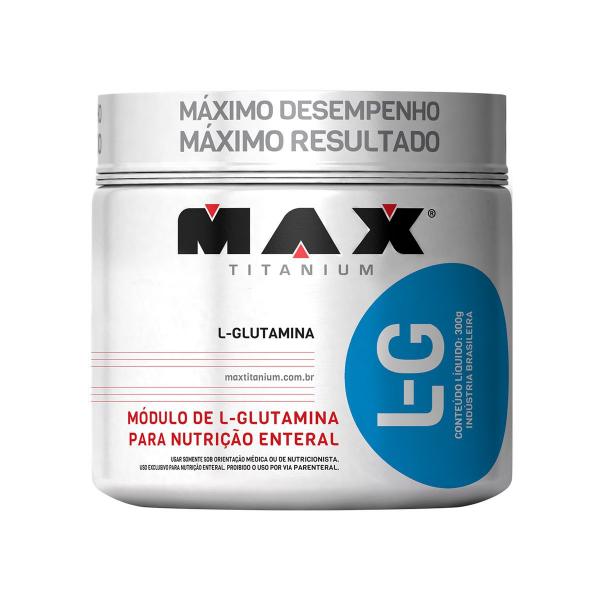 L- Glutamina 300 G - Max Titanium