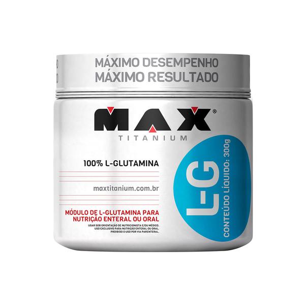 L-Glutamina (300g) Max Titanium