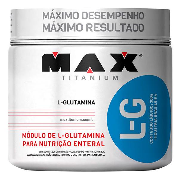 L-Glutamina - 300g - Max Titanium