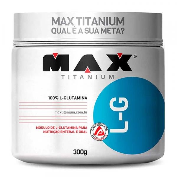 L-Glutamina 300g - Max Titanium