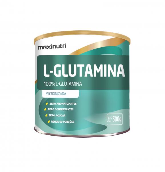 L-Glutamina 100 Pura 300g - Maxinutri