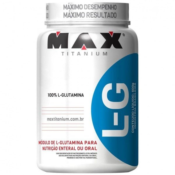 L-Glutamina - 600g - Max Titanium