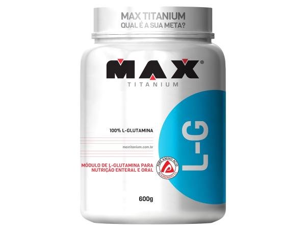 L-glutamina 600g Max Titanium
