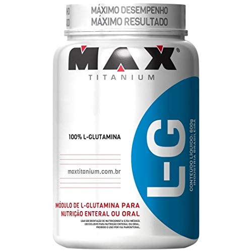 L-glutamina - 600g - Max Titanium