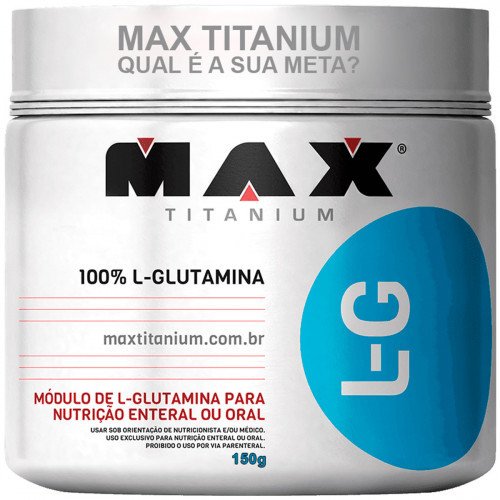 L-Glutamina Max Titanium 150/300G (300g)
