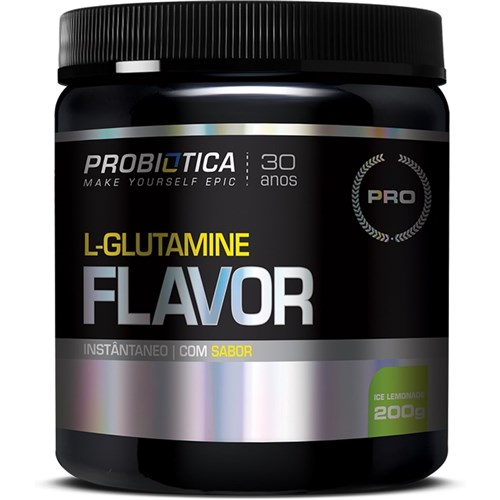 L-Glutamine Flavor 200G Probiótica - Limonada