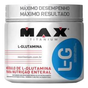 L-Glutamine - Max Titanium - 150g - Sem Sabor