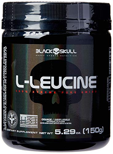 L-Leucine - 150g Laranja - Black Skull, Black Skull