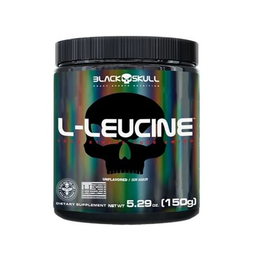 L Leucine Black Skull - Limão 150g