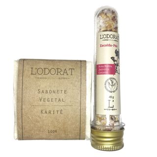 L’odorat Amor Kit – Escalda Pés + Sabonete + Lenço Kit