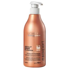 L``oréal Absolut Repair Shampoo Pós-Química 500Ml