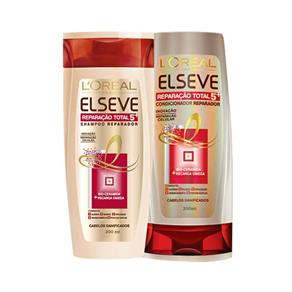 L`Oréal Elseve Reparação Total 5 Kit Shampoo + Condicionador - 2x200ml