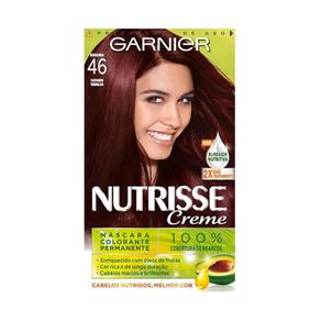 L`Oréal Garnier Nutrisse Tintura - 46 Borgonha Castanho Vermelho - Único