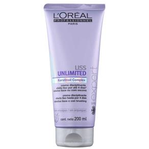 L``oréal Liss Unlimited Creme Disciplinante 200Ml