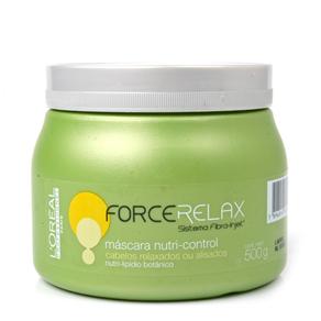 L`Oreal Nutri Control Force Relax Máscara 500 G