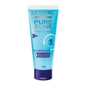 L`Oréal Paris Pure Zone Gel Esfoliante Anti-Cravos Resistentes - 100g
