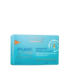L`Oréal Paris Pure Zone Sabonete Facial Anti-Acne - 70g