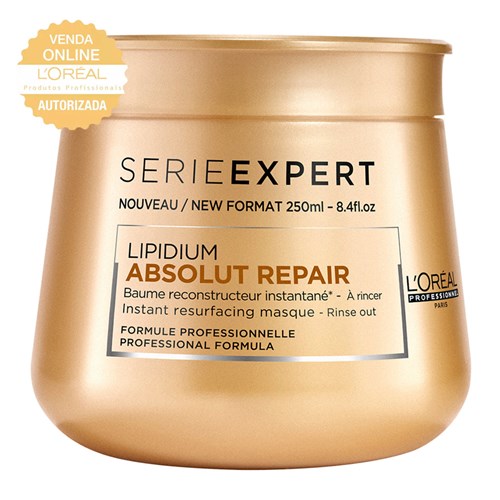 L¿Oréal Professionnel Absolut Repair Lipidium - Máscara Capilar 250G