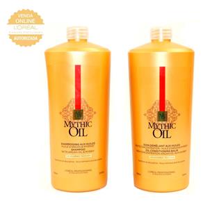 L`Oréal Professionnel Mythic Oil Kit - Shampoo 1L + Condicionador 1L Kit