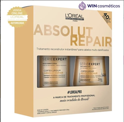 L’Oréal Professionnel Serie Expert Absolut Repair Lipidium Kit - Shamp...