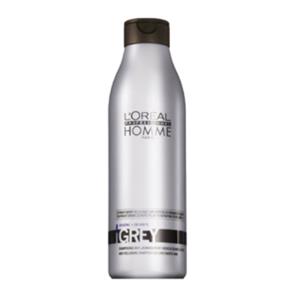 L`Oréal Profissional Homme Shampoo Grey Cabelos Brancos e Grisalhos - 250ml