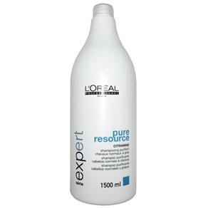 L`Oreal Pure Resource Shampoo 1,5 Litros - 1,5 Litros
